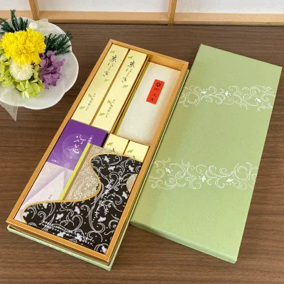 進物用三種香「京にしき」紙箱入