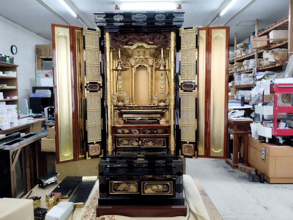 金仏壇の修復