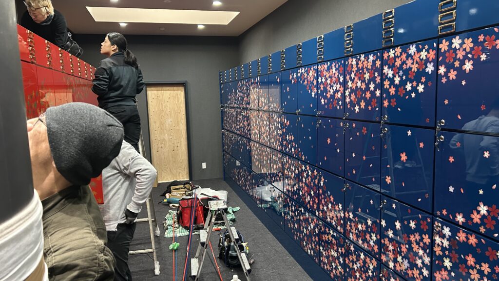 １３０家分の納骨壇を増設しました。