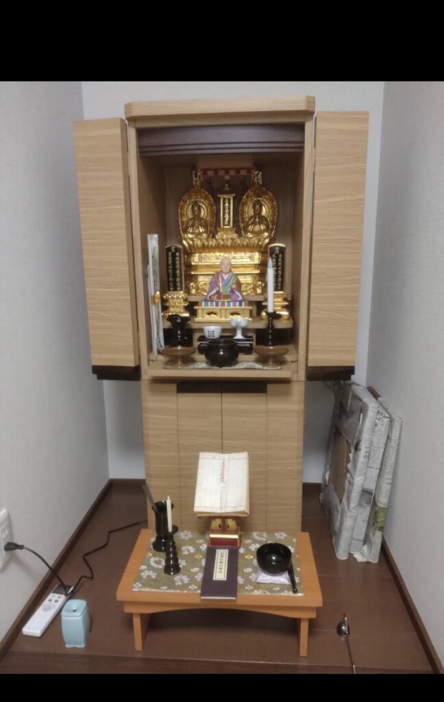 大きな御仏壇から　小さい御仏壇への買い替え～